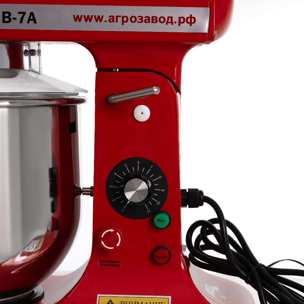 Миксер планетарный B-7A Foodatlas Eco, красный