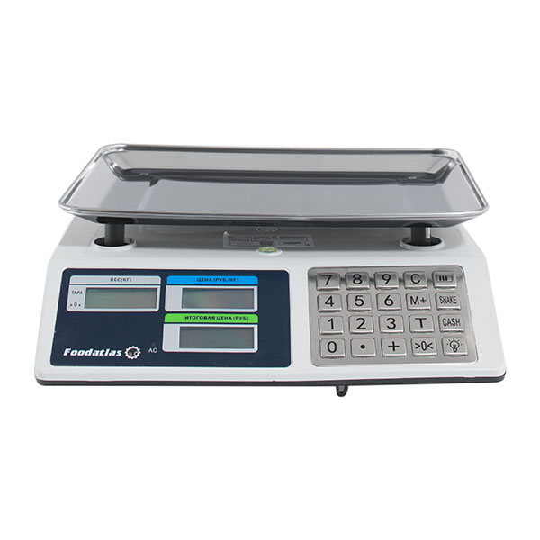 Торговые весы Foodatlas 40кг/2гр ВТ-982S