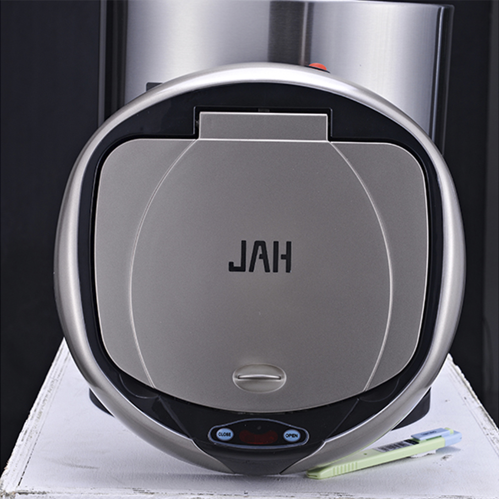 Ведро для мусора сенсорное, круглое, нерж, внутр ведро, Foodatlas JAH-9111, 8 л