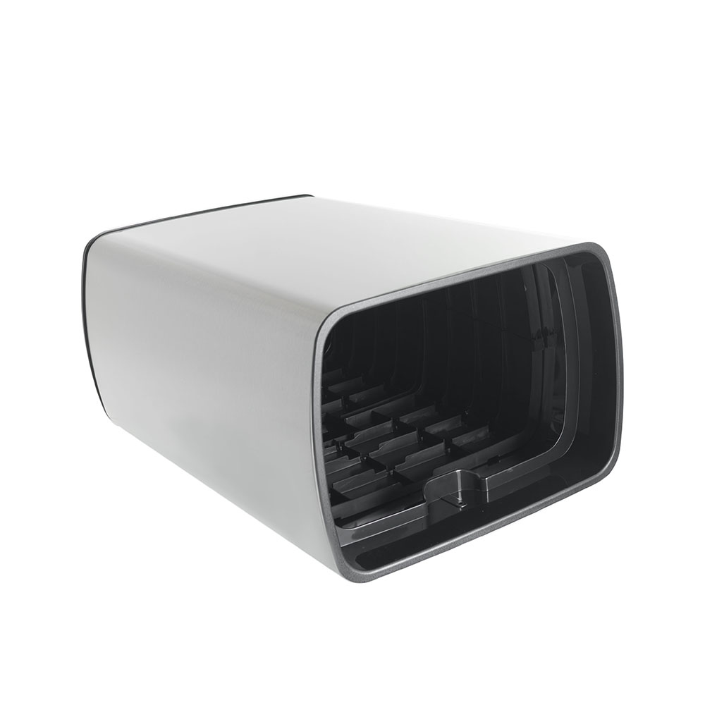 Ведро для мусора сенсорное, прямоугольное, широкое, внутр ведро, Foodatlas JAH-5112, 30 л